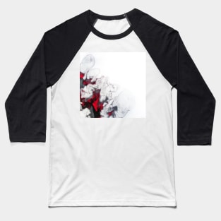 Pouring Abstract Painting Baseball T-Shirt